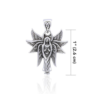 Wing Angel Sterling Silver Pendant TPD4276 - Jewelry